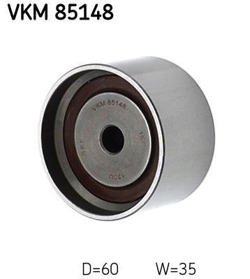 Galet enrouleur de courroie de distribution SKF ref. VKM 85148